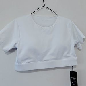 XL NVGTN BACKLESS WORKOUT TOP ( tags still on & never used other than try on)